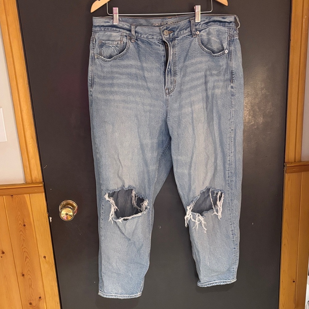 American Eagle Outfitters Light Blue Denim Shorts